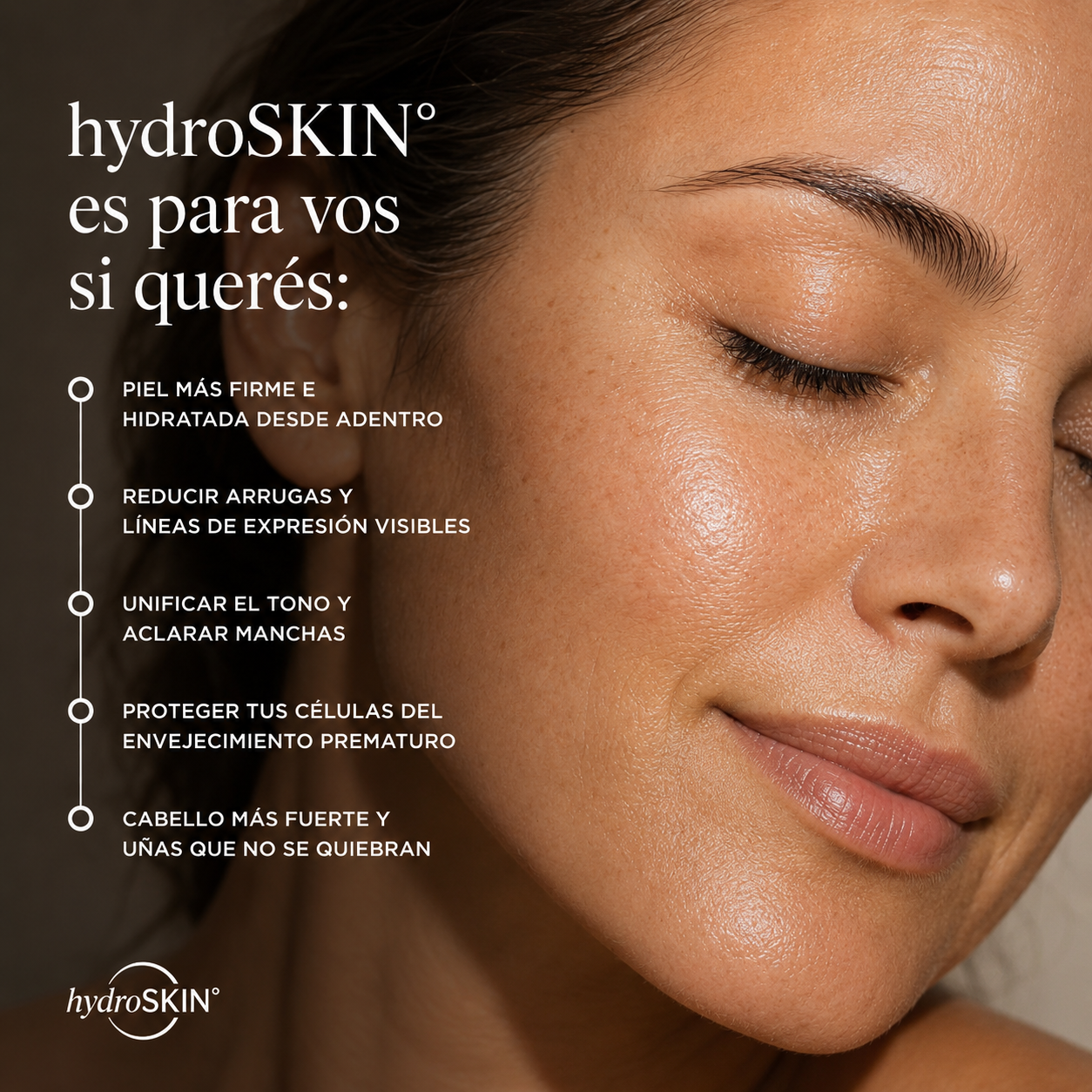 hydroSKIN° Reactiva la regeneración celular de tu piel desde adentro
