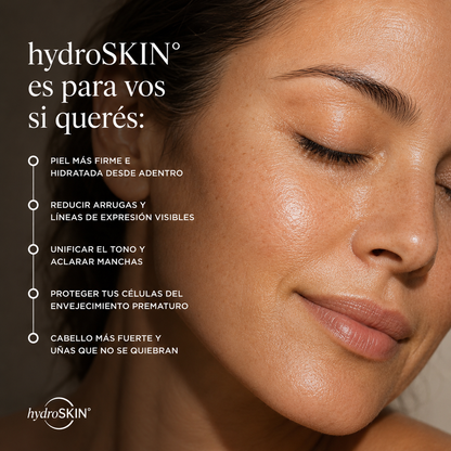 hydroSKIN° Reactiva la regeneración celular de tu piel desde adentro